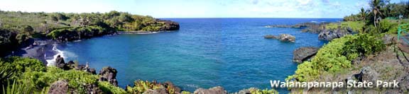 Waianapnapa State Park Coastline